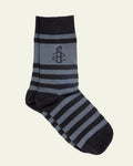 Amnesty Socken schwarz/dunkelgrau
