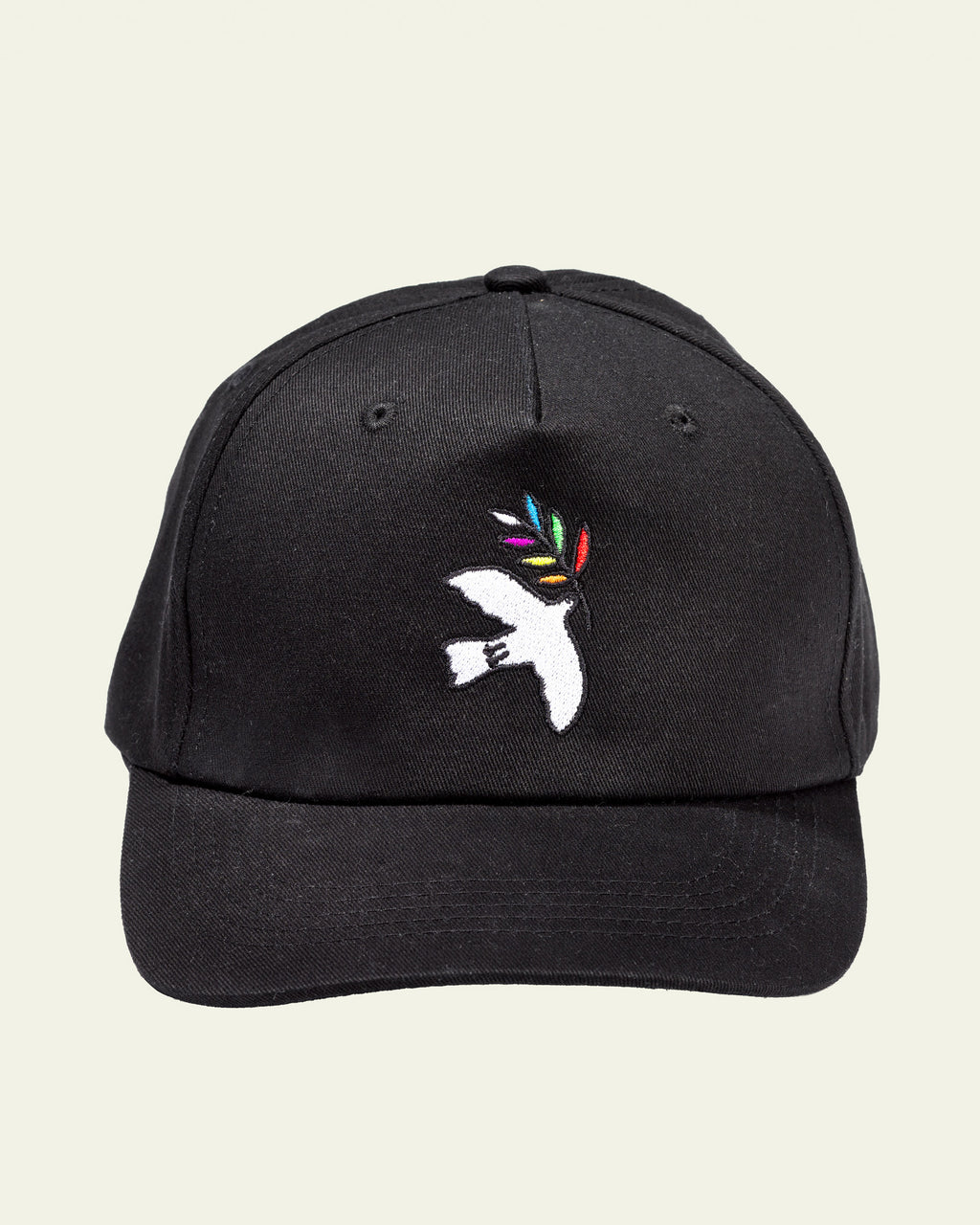 Casquette avec colombe de la paix