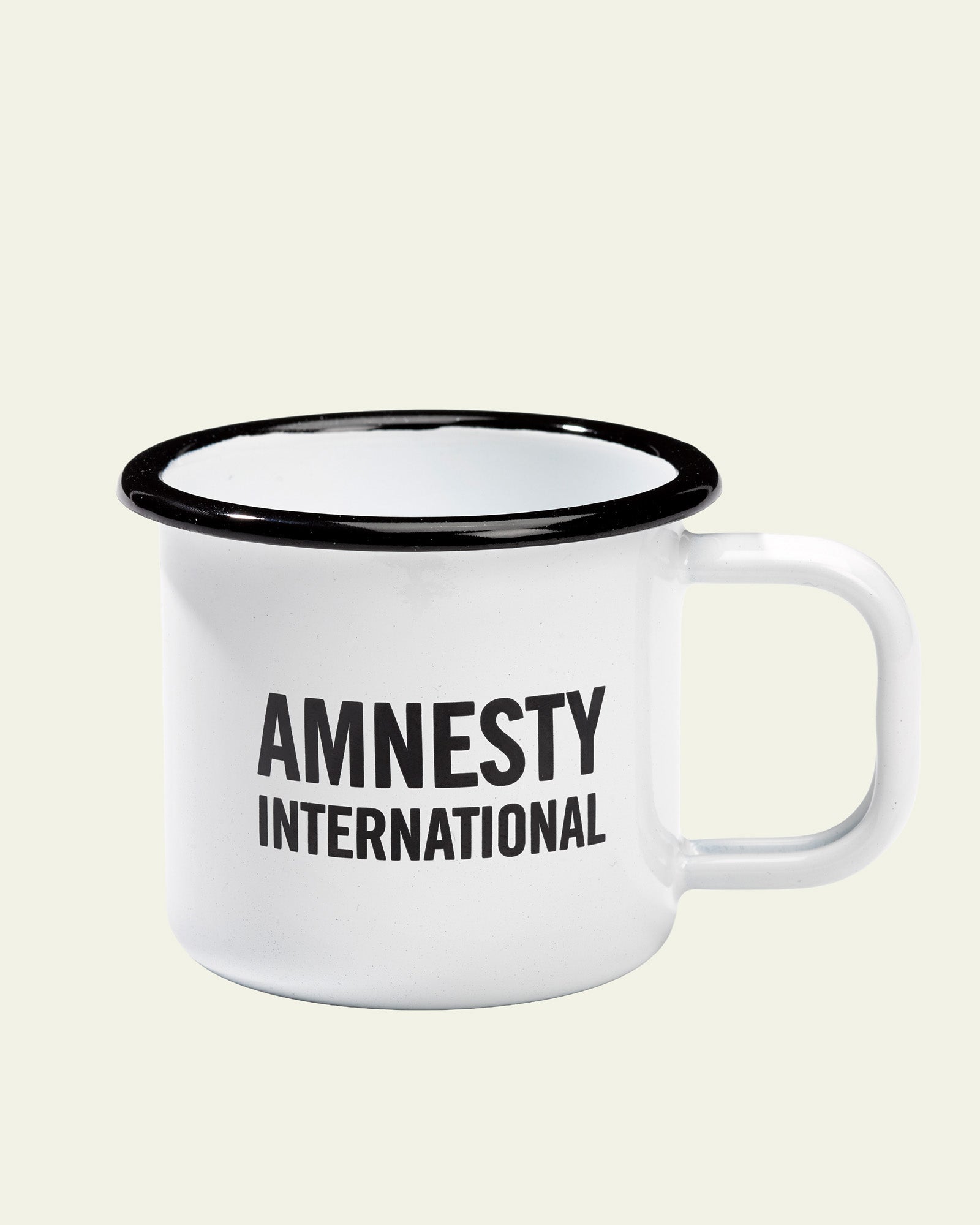 Tasse aus emailliertem Stahl