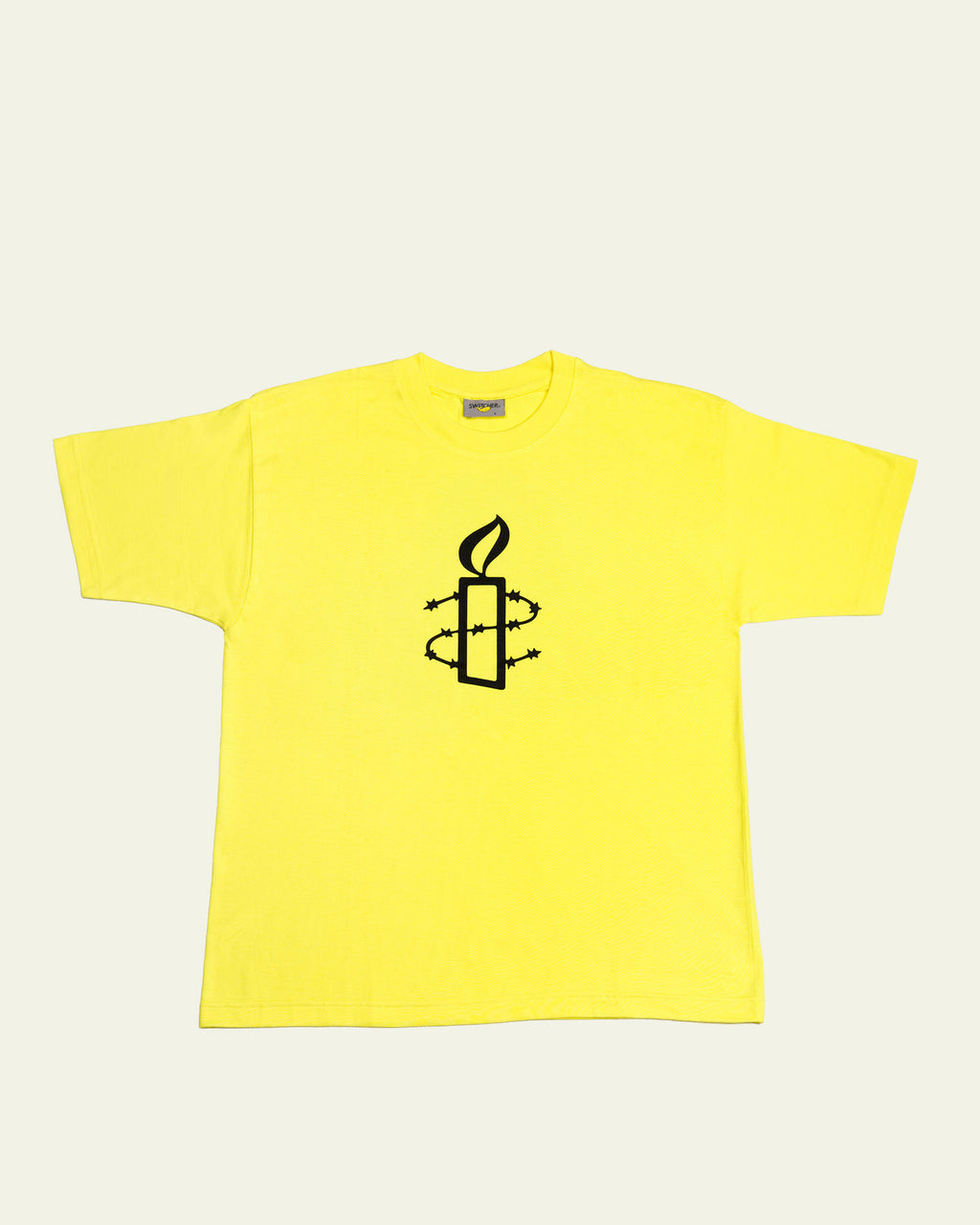 T-Shirt Amnesty Gelb