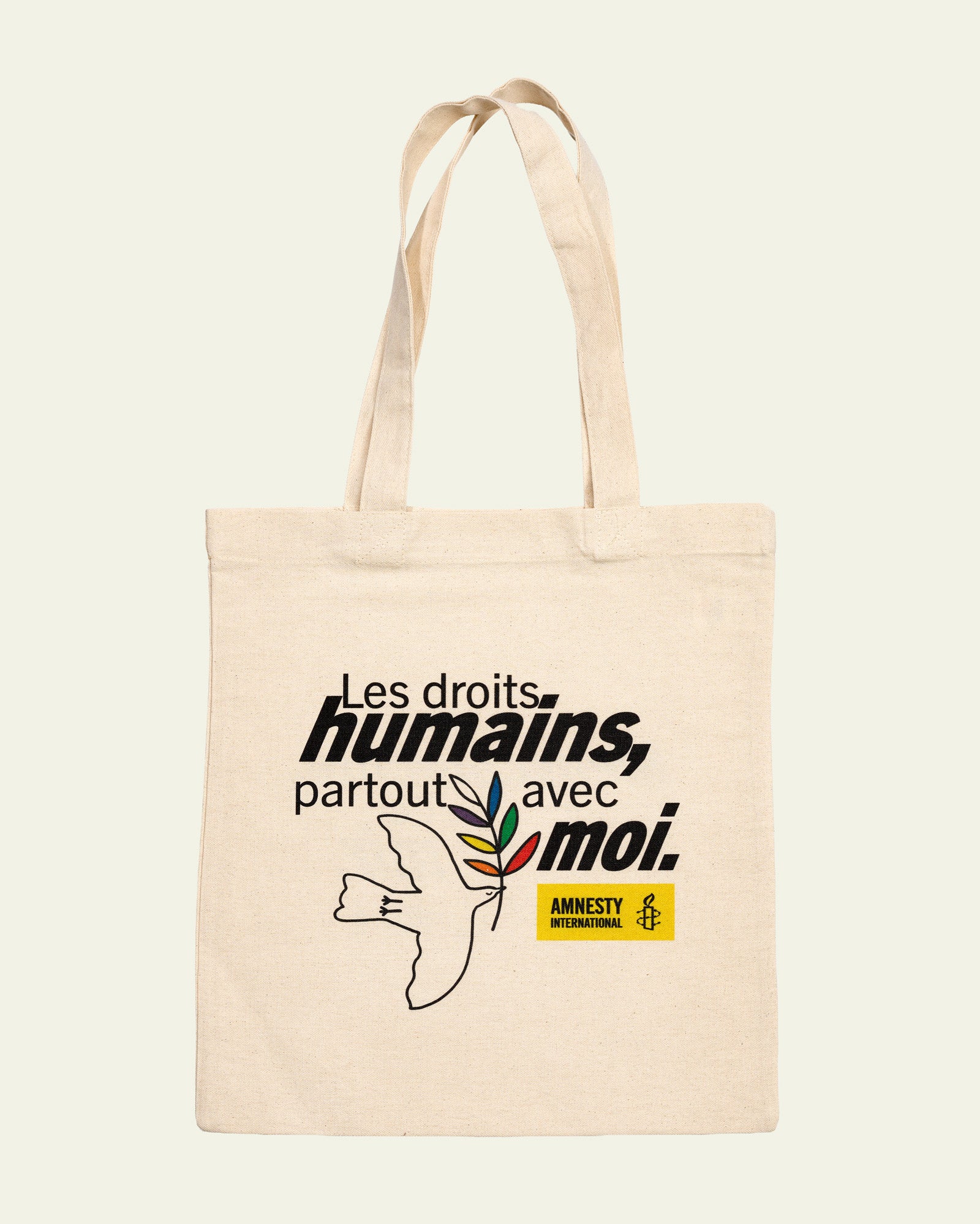 Tote Bag « Droits humains, partout avec moi »