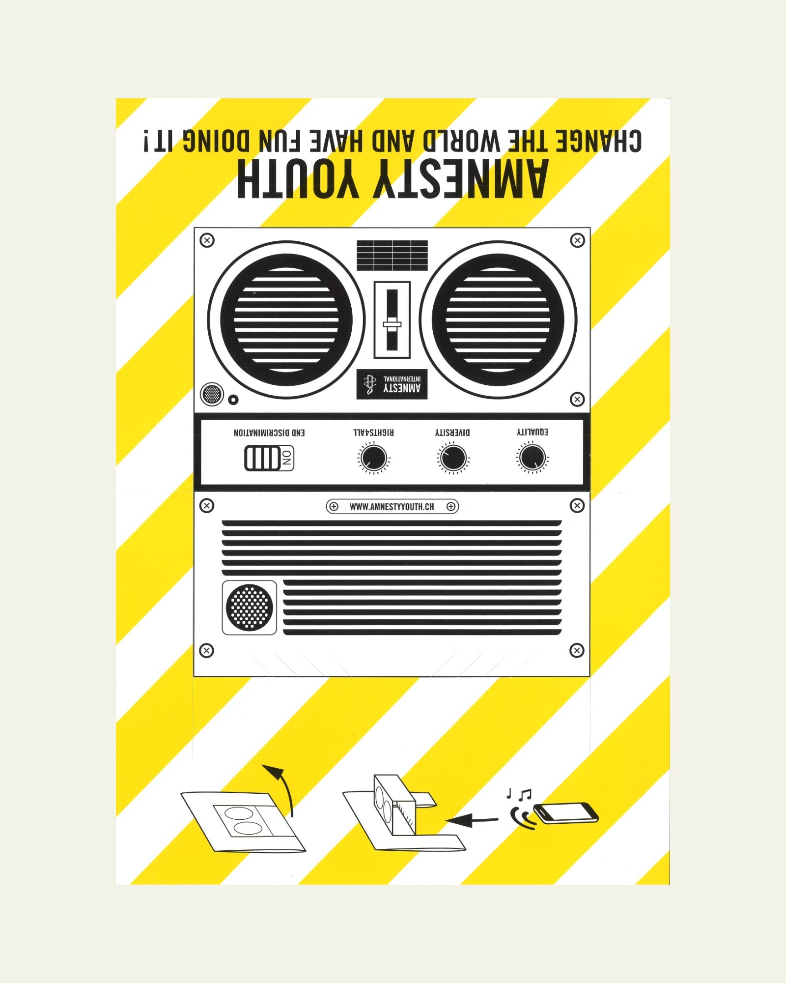 Flyer AMNESTY YOUTH BoomBox