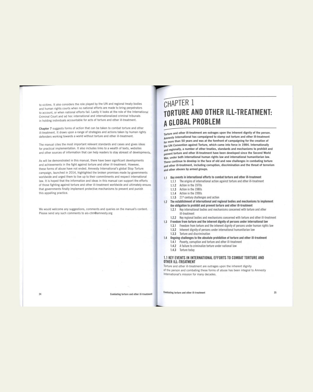 Combating Torture And Other Ill-Treatment