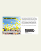 Präsentationsbroschüre Amnesty International im Pixi-Format