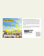 Präsentationsbroschüre Amnesty International im Pixi-Format