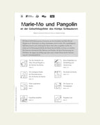 Marie-Mo und der Pangolin an der Geburtstagsfeier des Königs Schlaudumm