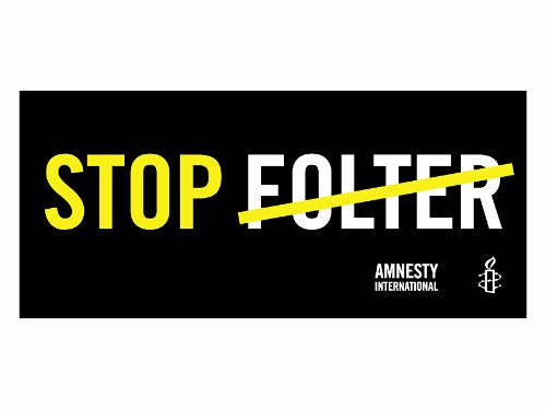 Banner «STOP FOLTER», zur Ausleihe in verschiedenen Sprachen