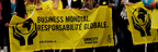 Bannière "Business mondiale, responsabilité globale"