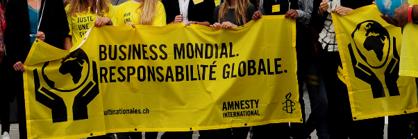 Bannière "Business mondiale, responsabilité globale"