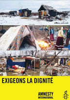 Poster "Exigeons la dignité"