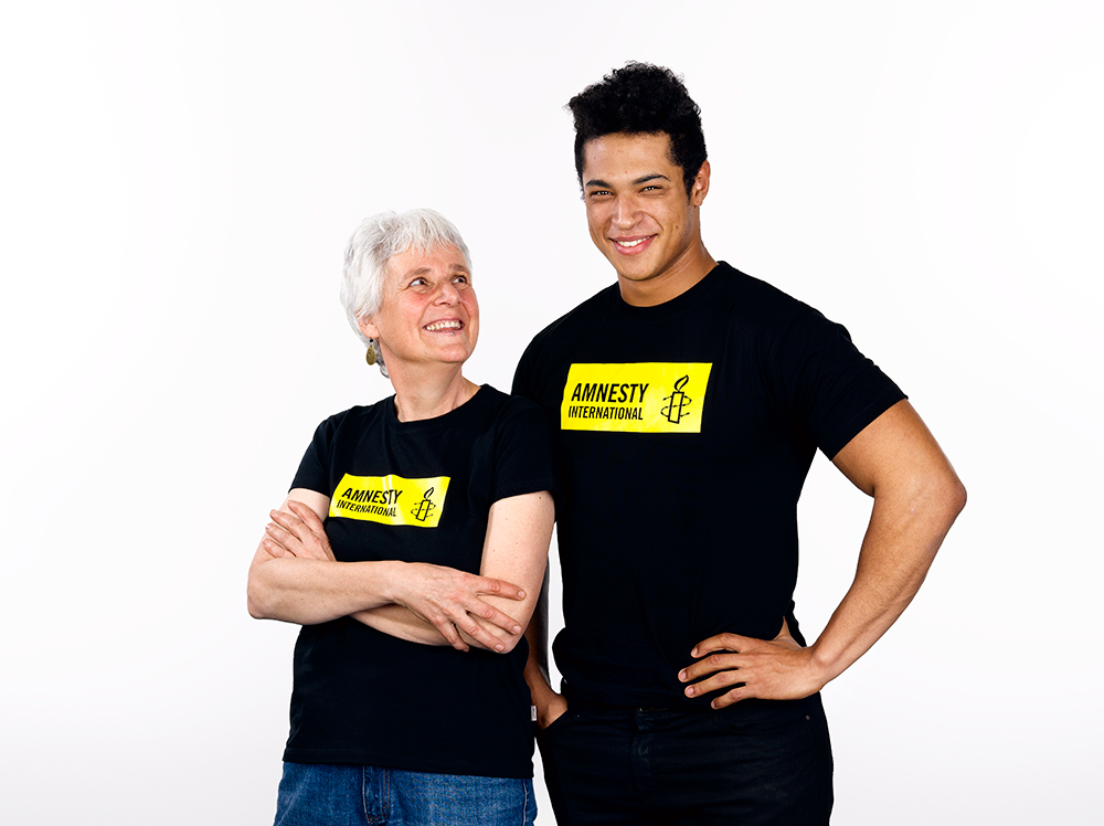 T-Shirt Logo Amnesty International (Damen)