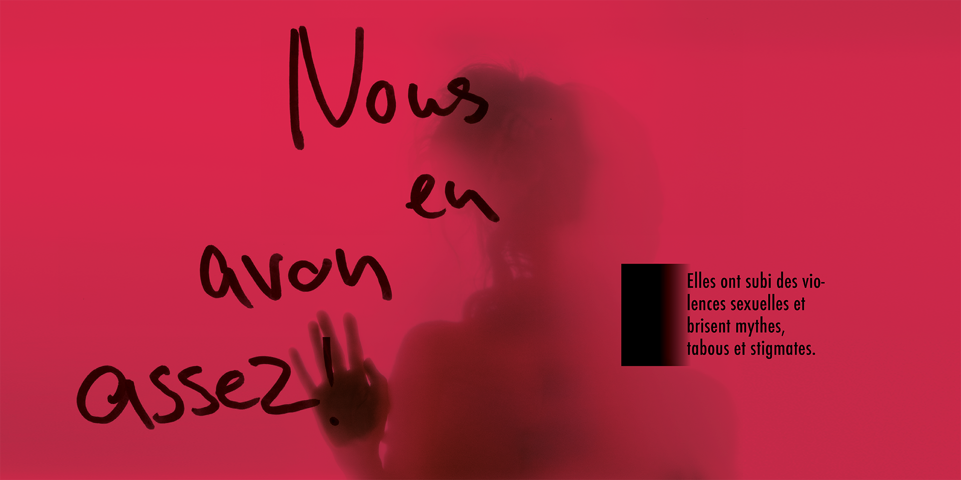 Posters photo, exposition «Nous en avons assez» A2