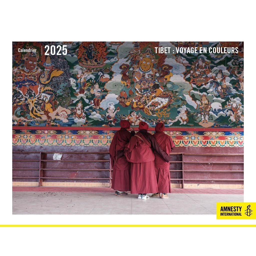 Kalender Farbe 2025 Tibet, voyage en couleurs