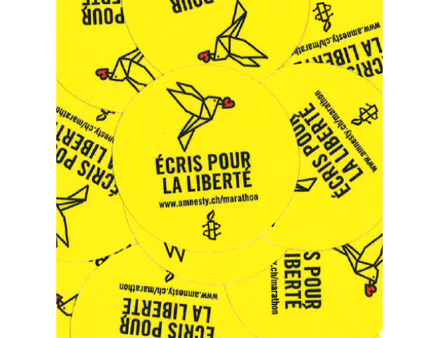 Autocollants marathon des lettres 2024