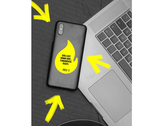 Sticker in Flammenform