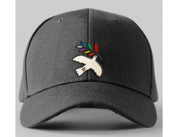 Cap mit Friedenstaube