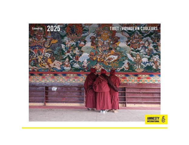 Kalender Farbe 2025 Tibet, voyage en couleurs