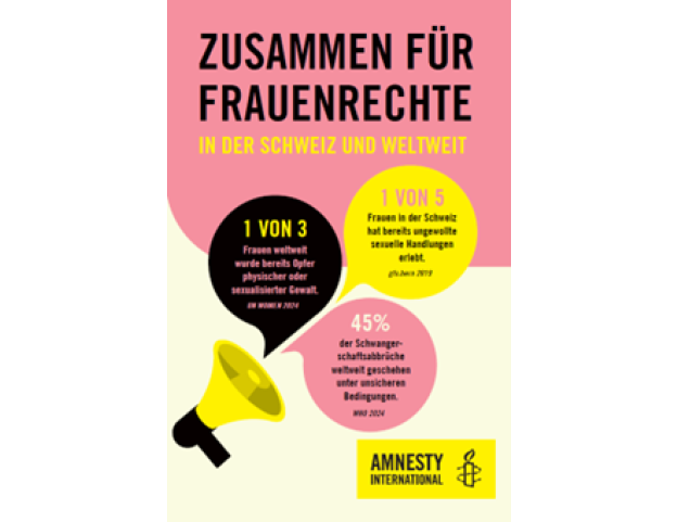 Flyer Frauenrechte