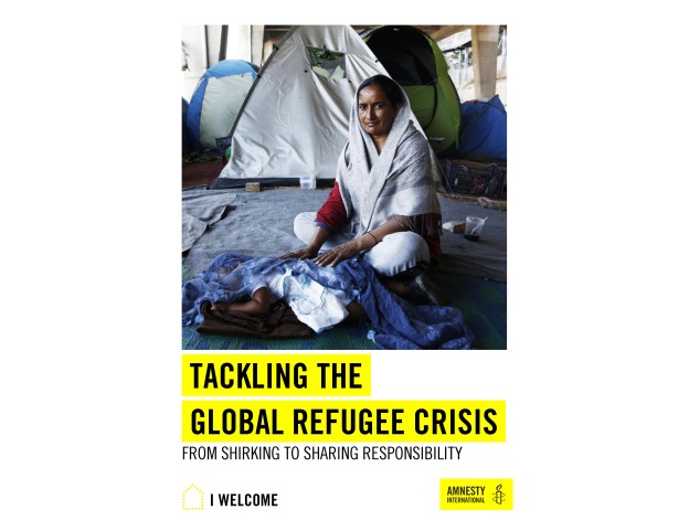 Rapport sur la crise mondiale des réfugié·e·s (anglais ou français) à emprunter