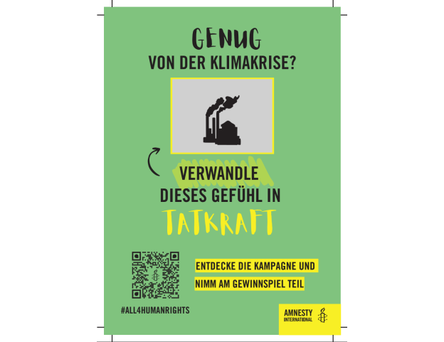 Rubbellose All4HumanRights zur Klimakrise