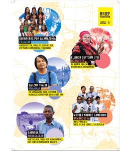 Allgemeines Poster mit kurzen Beschreibungen der 5 Situationen (A3)