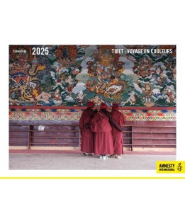 Kalender Farbe 2025 Tibet, voyage en couleurs