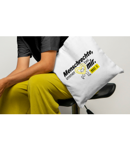 Jutebeutel «Menschenrechte, immer bei mir»