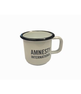 Tasse aus emailliertem Stahl
