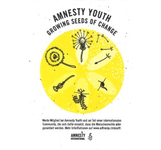 Flyer Amnesty Youth - Samenpapier
