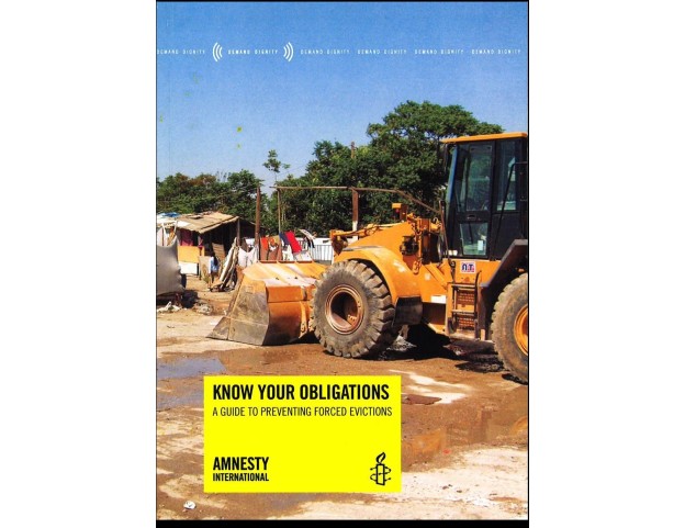 Know Your Obligations: A Guide to Preventing Forced Evictions