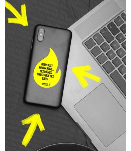 Sticker en forme de flamme