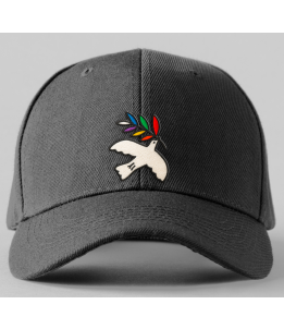 Casquette avec colombe de la paix