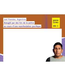 Set de 5 cartes postales de soutien du marathon des lettres 2024 (A6)