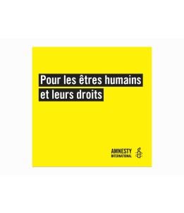 Brochure de présentation d’Amnesty International