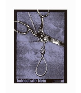 Vintage Poster: Todesstrafe Nein