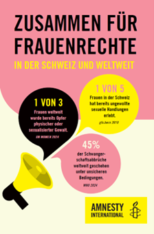 Flyer Frauenrechte