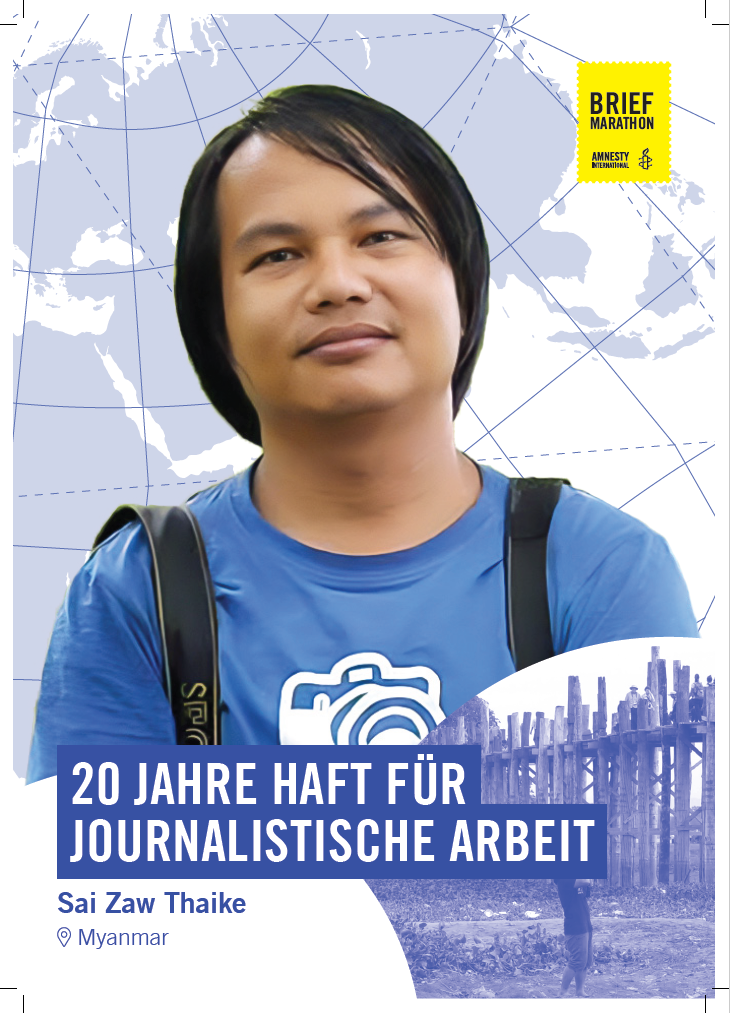 5er Set Flyer zum Briefmarathon 2025 (A5)